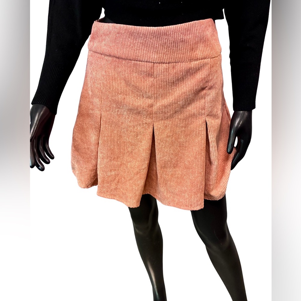 HYFVE Blush A-Line Corduroy Skirt